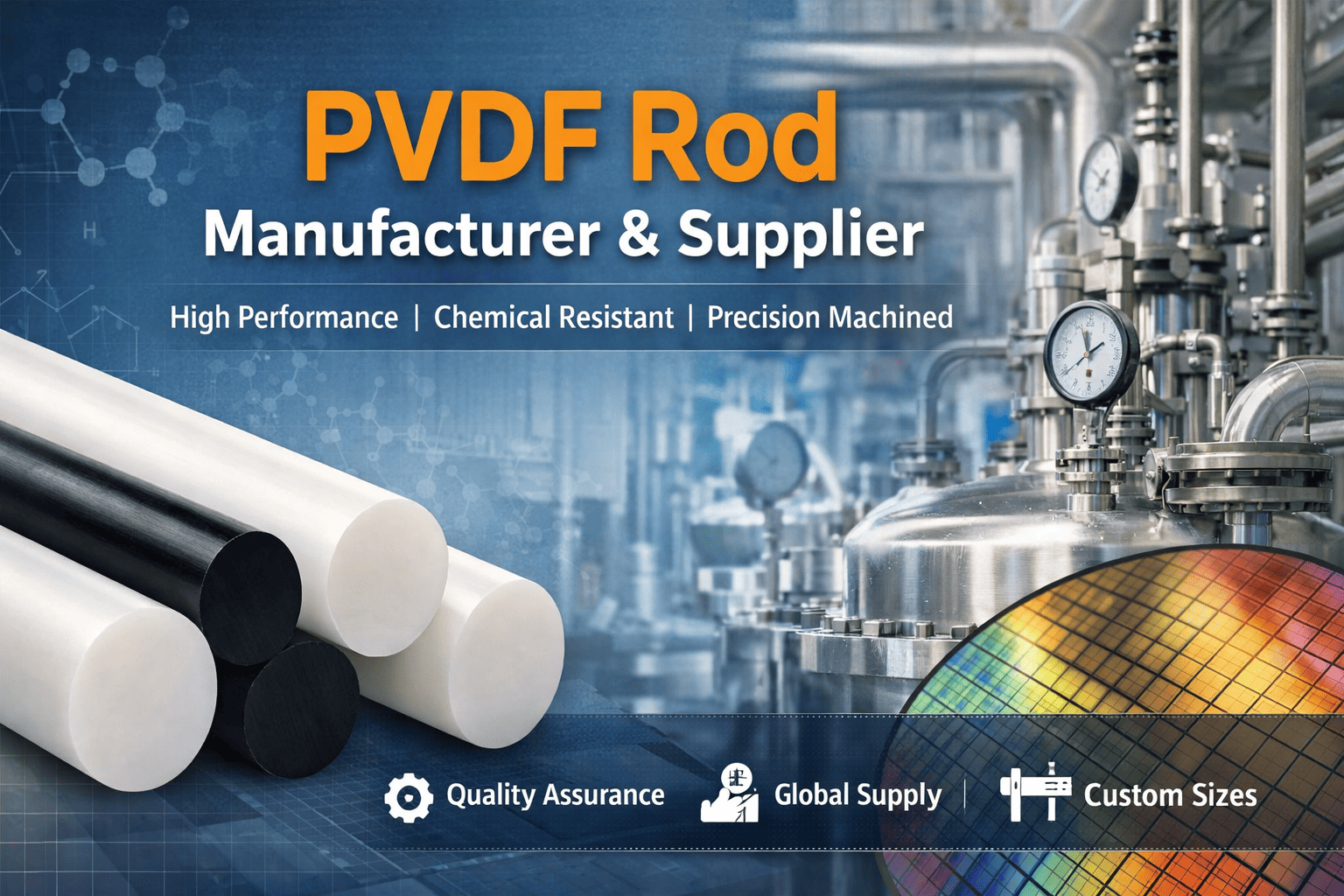 PVDF Rod vs PTFE Rod: Which High-Performance Plastic Is Better for Industrial Applications?